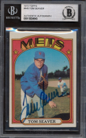 Tom Seaver Signed 1972 Topps #445 (BGS) at PristineAuction.com