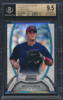 Bryce Harper 2011 Bowman Sterling Prospects Refractors #1 RC #124/199 (BGS 9.5) at PristineAuction.com