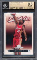 LeBron James 2003-04 Upper Deck MVP #201 RC (BGS 9.5) at PristineAuction.com