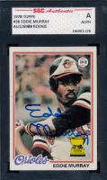 Eddie Murray Signed 1978 Topps #36 RC (SGC) at PristineAuction.com