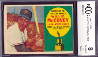 Willie McCovey 1960 Topps #316 ASR RC (BCCG 8) at PristineAuction.com