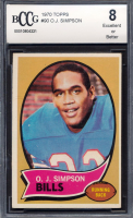 O.J. Simpson 1970 Topps #90 RC (BCCG 8) at PristineAuction.com