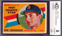 Carl Yastrzemski 1960 Topps #148 RS RC (BCCG 8) at PristineAuction.com