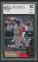 Albert Pujols 2001 Upper Deck #295 (BCCG 10) at PristineAuction.com