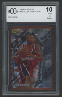Allen Iverson 1996-97 Topps Finest #69 B RC (BCCG 10) at PristineAuction.com
