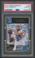 Dak Prescott 2016 Donruss #362 RC (PSA 10) at PristineAuction.com