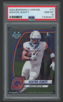 Ashton Jeanty 2024 Bowman Chrome University #17 RC (PSA 10) at PristineAuction.com