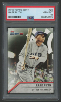 Babe Ruth 2016 Topps Bunt #26 (PSA 10) at PristineAuction.com