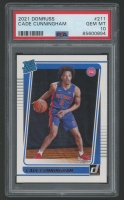 Cade Cunningham 2021-22 Donruss #211 RR RC (PSA 10) at PristineAuction.com