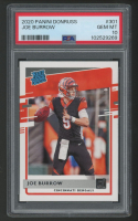 Joe Burrow 2020 Donruss #301 RR RC (PSA 10) at PristineAuction.com