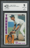 Don Mattingly 1984 Topps #8 RC (BCCG 9) at PristineAuction.com