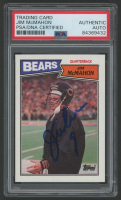 Jim McMahon Signed 1987 Topps #44 (PSA) at PristineAuction.com
