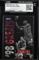 Michael Jordan 1997-98 Fleer Ultra '98 Greats #259 (CGC Authentic) at PristineAuction.com