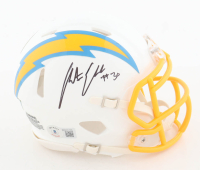 Austin Ekeler Signed Chargers Speed Mini Helmet (Beckett) at PristineAuction.com