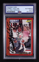 Darrell Waltrip Signed 1992 Maxx Red #270 Year in Review (PSA) at PristineAuction.com