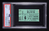 Elvis Presley 1974 Concert Ticket (PSA 6) at PristineAuction.com