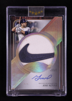 Jose Altuve 2025 Topps Five Star Jumbo Prime Autographs Manufacturer Patch #JPAJA #1/1 at PristineAuction.com
