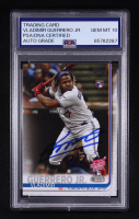 Vladimir Guerrero Jr. Signed 2019 Topps Update #US272 HRD RC (PSA | Auto 10) at PristineAuction.com