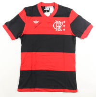 Leandro Signed CR Flamengo Adidas Authentic Jersey (Beckett) at PristineAuction.com