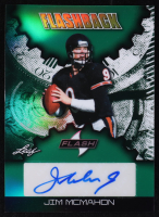 Jim McMahon 2025 Leaf Flash Flashback Autographs Green #FLA-JM1 #1/1 at PristineAuction.com