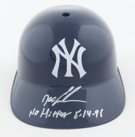 Dwight "Doc" Gooden Signed Yankees Full-Size Batting Helmet Inscribed "No Hitter 5-14-96" (Beckett) at PristineAuction.com