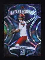 Jayden Daniels 2025 Panini Donruss Galaxy Of Stars Cosmic #1 #034/100 at PristineAuction.com