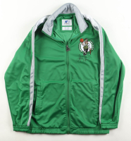 Larry Bird Signed Celtics Starter Authentic Warm-Up Jacket (PSA) at PristineAuction.com
