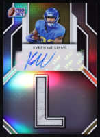 Kyren Williams 2025 Leaf Pro Set Metal Surname Signatures Prismatic #SS-KWI #11/25 RC at PristineAuction.com