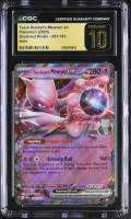 Team Rocket's Mewtwo Ex 2025 Pokemon TCG Scarlet & Violet Destined Rivals #081 (CGC Pristine 10 | Black Label) at PristineAuction.com