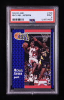 Michael Jordan 1991-92 Fleer #220 LL (PSA 9) at PristineAuction.com