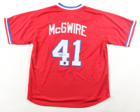 Mark McGwire Signed Jersey (Authentic Ink) at PristineAuction.com