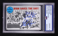 Nolan Ryan Signed 1970 Topps #197 NL Playoff Game 3 "324 Wins, 5714 K's" (PSA | Auto 10) at PristineAuction.com
