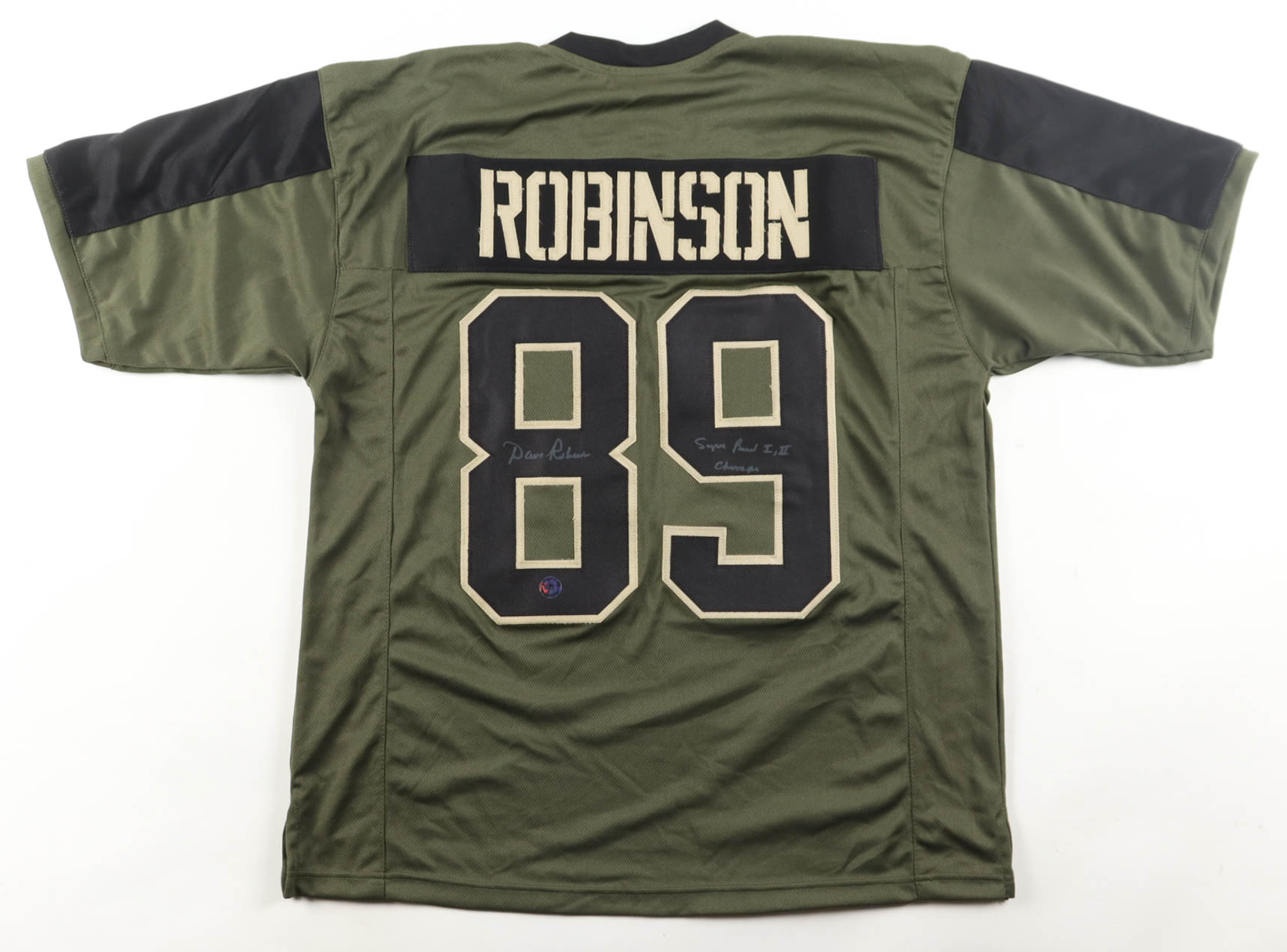 Dave Robinson Signed Jersey Inscribed "Super Bowl I, II Champs" (Authentic Ink) at PristineAuction.com Dave Robinson Signed Jersey Inscribed "Super Bowl I, II Champs" (Authentic Ink) at PristineAuction.com
