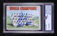 Nolan Ryan Signed 1970 Topps #1 New York Mets TC "Miracle Mets" (PSA | Auto 10) at PristineAuction.com