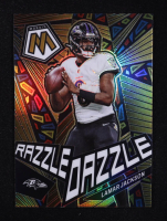 Lamar Jackson 2023 Panini Mosaic Razzle Dazzle #RD-4 at PristineAuction.com
