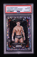 "Dashing" Cody Rhodes 2024 Panini Prizm WWE Prizms Under Card Variations #132 (PSA 10) at PristineAuction.com