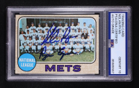 Nolan Ryan Signed 1968 Topps #401 Mets Team "Ryan Express" (PSA | Auto 10) at PristineAuction.com