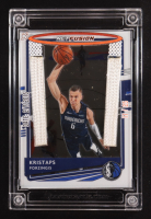 Kristaps Porzingis 2025 Sportscards.com Jersey Fusion Game-Used Swatch #JFNET71 #17/25 at PristineAuction.com