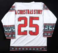 Zack Ward, Scott Schwartz & Yano Anaya Signed "A Christmas Story" Jersey Inscribed "Farkus", "Flick" & "Grover Dill" (Authentic Ink) at PristineAuction.com