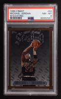 Michael Jordan 1996-97 Finest #50 with Coating (PSA 8) at PristineAuction.com