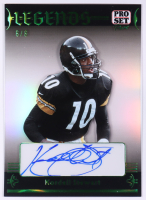 Kordell Stewart 2024 Leaf Pro Set Pure Legends Autograph Green Holo #L-KS1 #8/8 at PristineAuction.com