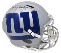Lawrence Taylor Signed Giants Full-Size AMP Alternate Speed Helmet (Schwartz) at PristineAuction.com