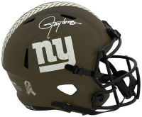 Lawrence Taylor Signed Giants Full-Size Salute to Service Alternate Speed Helmet (Schwartz) at PristineAuction.com