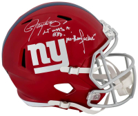 Lawrence Taylor Signed Giants Full-Size Flash Alternate Speed Helmet Inscribed "LT Was A Bad M*******er" (Schwartz) at PristineAuction.com
