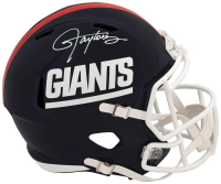 Lawrence Taylor Signed Giants Full-Size Throwback Alternate Speed Helmet (Schwartz) at PristineAuction.com