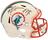 Ricky Williams Signed Dolphins Full-Size Retro Alternate Speed Helmet Inscribed "Smoke Weed Everyday" (Schwartz) at PristineAuction.com