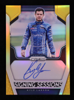 Kyle Larson 2019 Panini Prizm Signing Sessions Prizms Gold #16 #04/10 at PristineAuction.com
