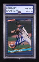Nolan Ryan Signed 1986 Donruss #258 (PSA | Auto 10) at PristineAuction.com