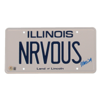 Matthew Broderick Signed "Ferris Bueller's Day Off" Illinois License Plate (Beckett) at PristineAuction.com
