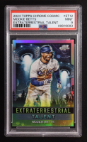 Mookie Betts 2024 Topps Cosmic Chrome Extraterrestrial Talent #ET12 (PSA 9) at PristineAuction.com